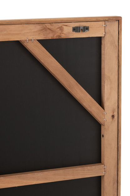 Wanddecoratie John Dennenhout/Canvas Wit J-Line