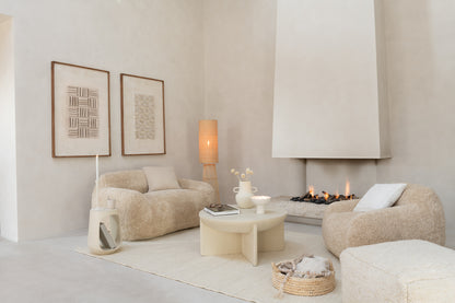 Wanddecoratie John Dennenhout/Canvas Wit J-Line