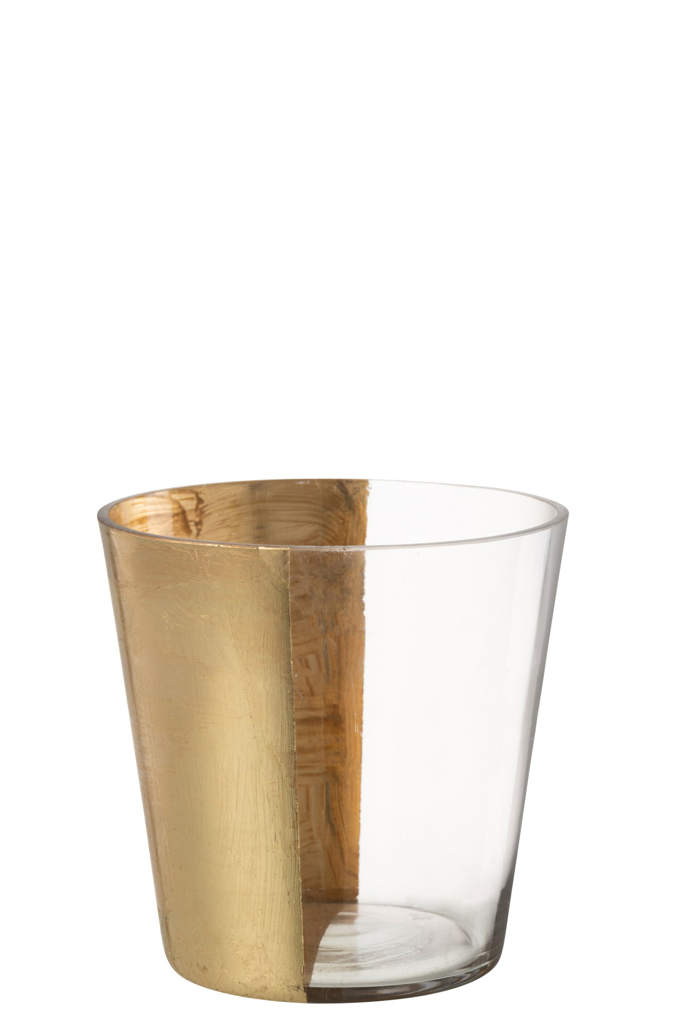 Windlicht Boe Half Goud Medium