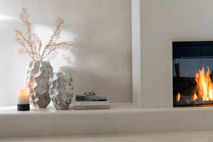 Vaas Abstract Golven Keramiek Beige Large J-Line