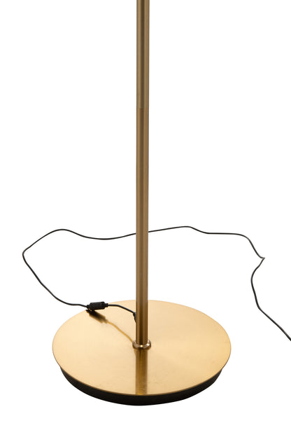 Vloerlamp Led Glas Bruin H 168cm J-Line