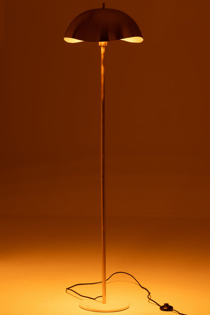 Staanlamp Metaal/Marmer Goud J-Line