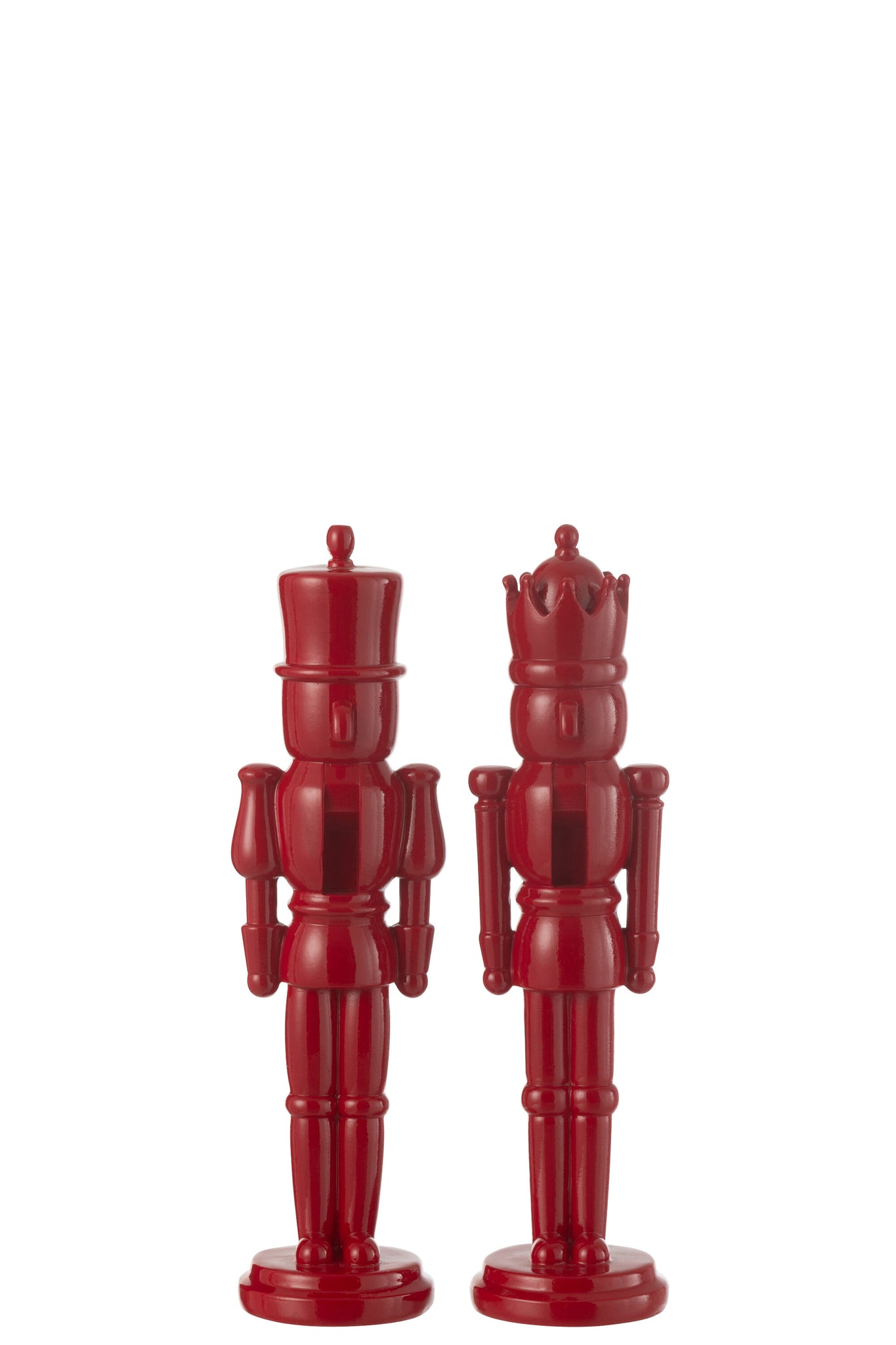 Notenkraker Resine Blinkend Rood Small H31,5 J-Line