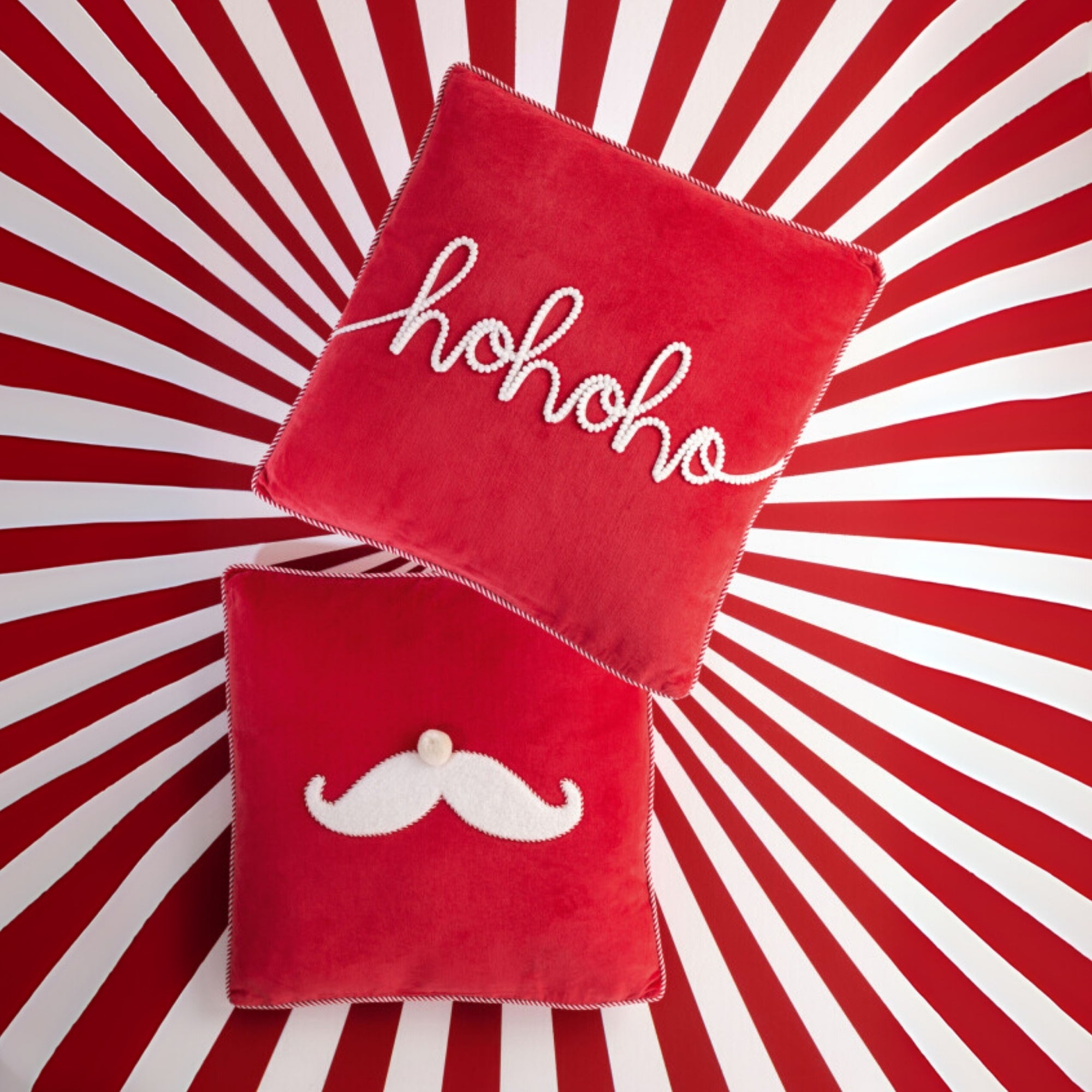 Kerst Kussens Hohoho + Santa&