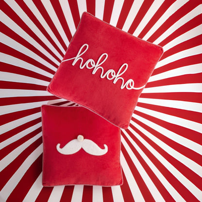 Kerst Kussens Hohoho + Santa&