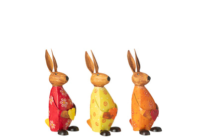 Konijn Met Hart Ijzer Mix Small Assortiment Van 3 J-Line