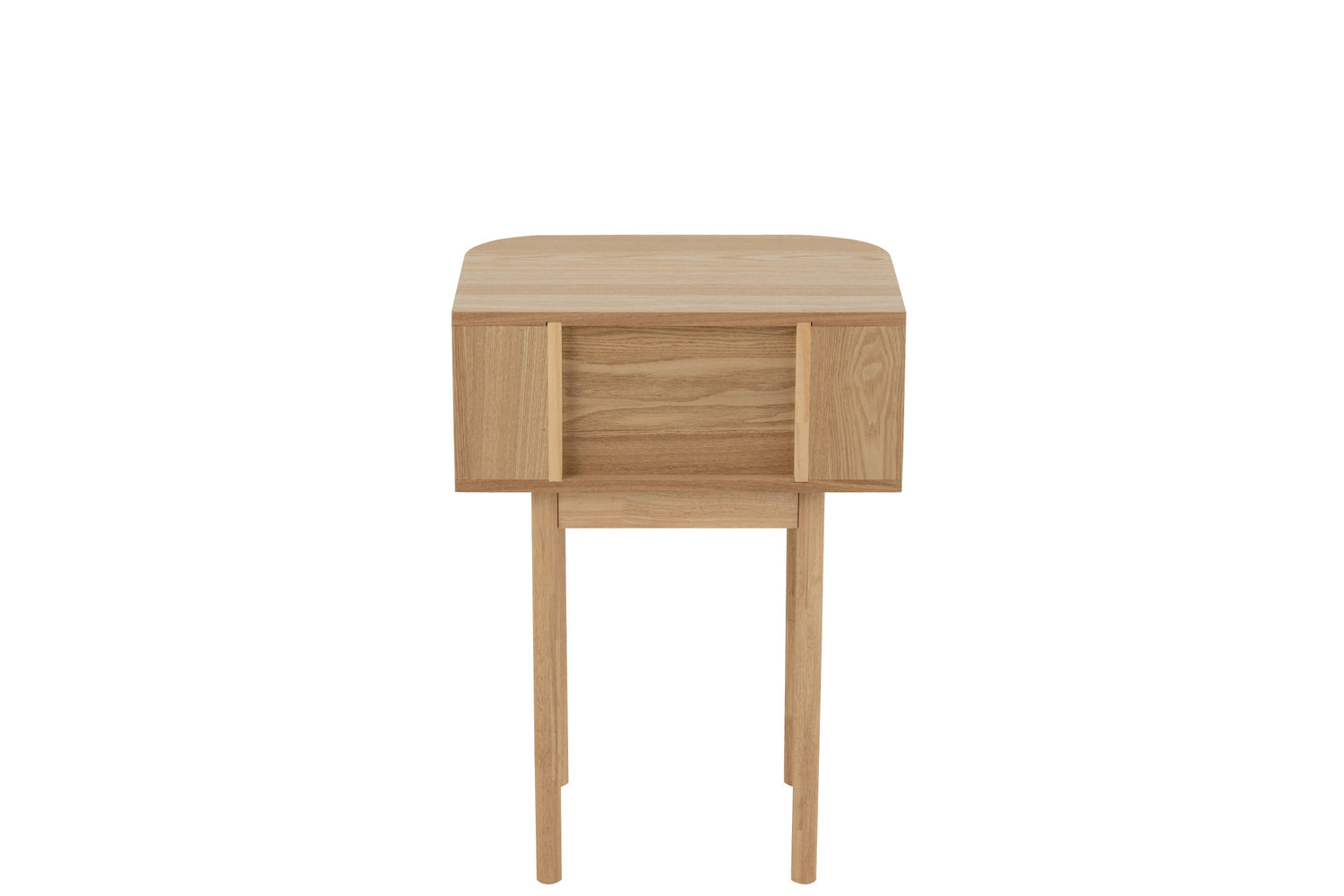 Nachtkast Rond Mdf/Dennenhout Naturel J-Line