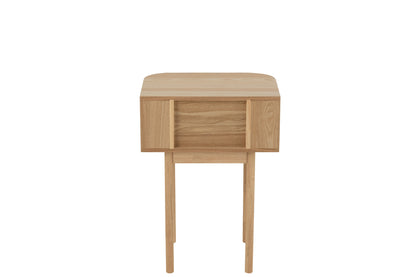 Nachtkast Rond Mdf/Dennenhout Naturel J-Line