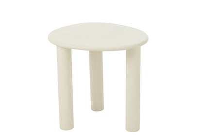 Bijzettafel Bali Wit Small J-Line