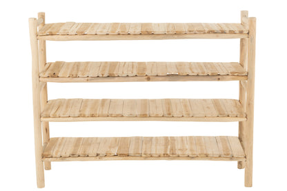 Rek Ranch Teak Hout Naturel J-Line