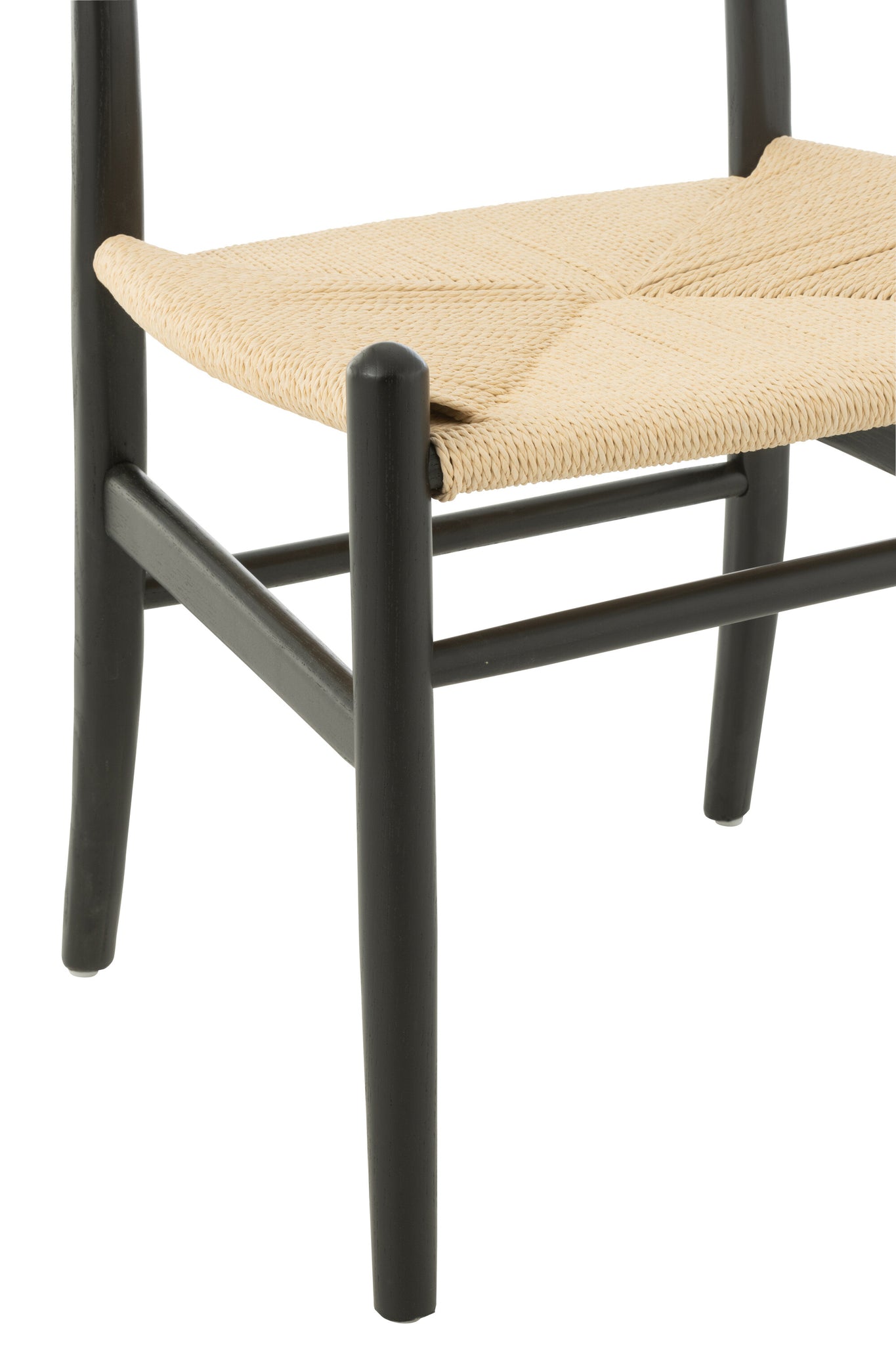Stoel Toon Beukenhout/Touw Zwart J-Line