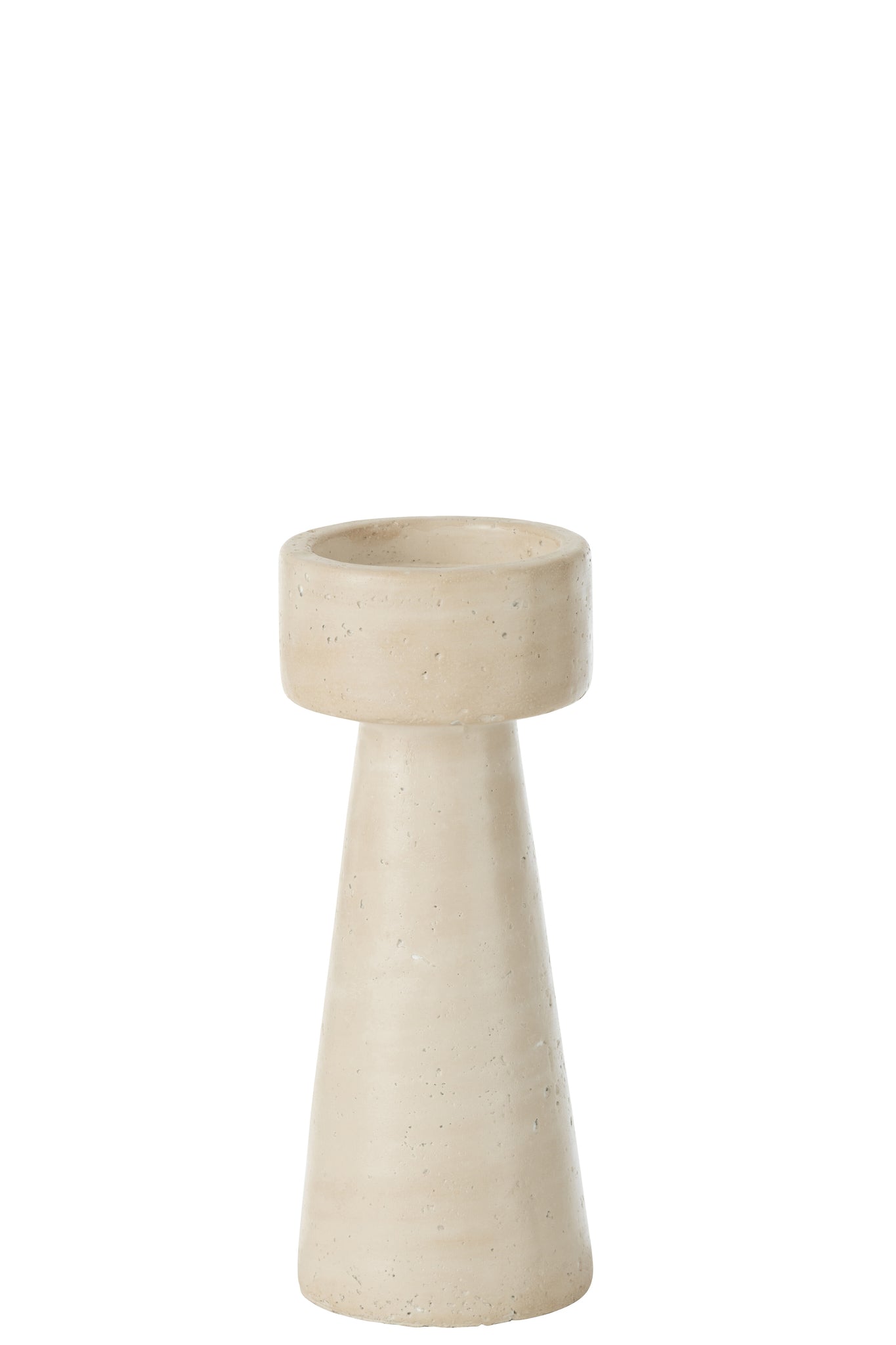Kandelaar Orlina Cement Creme Large