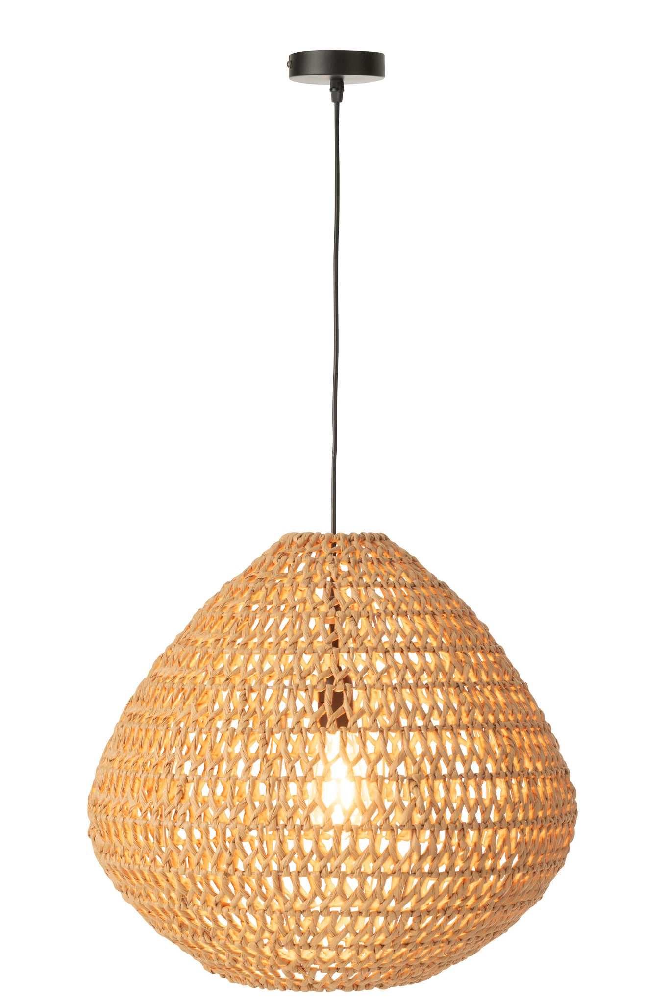 Hanglamp Metaal Getwist Naturel J-Line