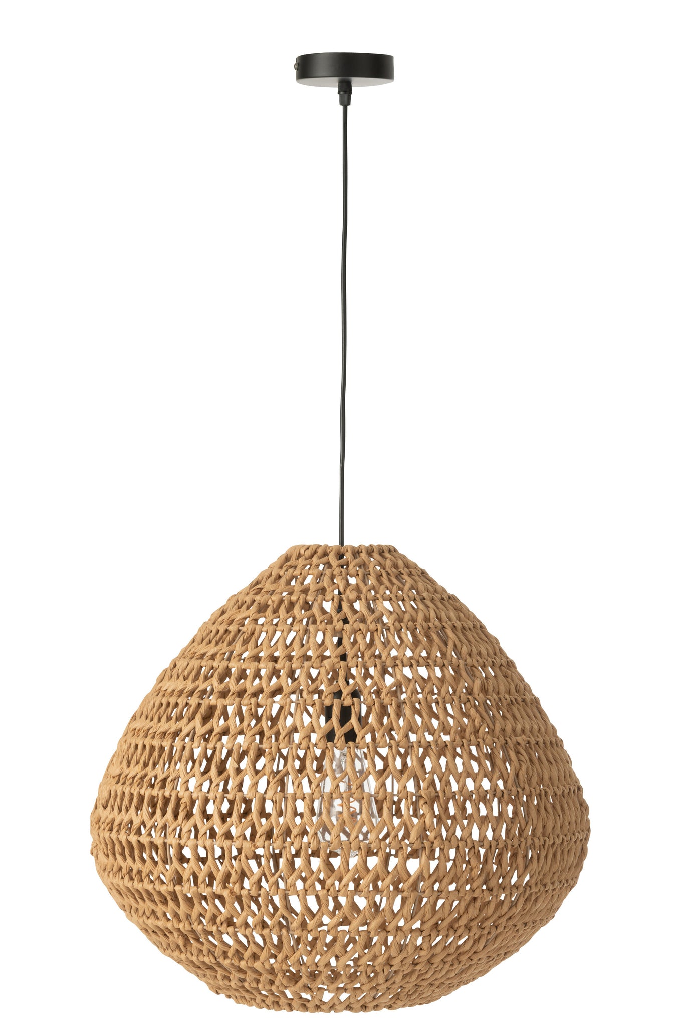 Hanglamp Metaal Getwist Naturel J-Line