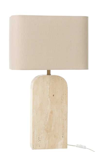 Lamp Travertijn Beige J-Line