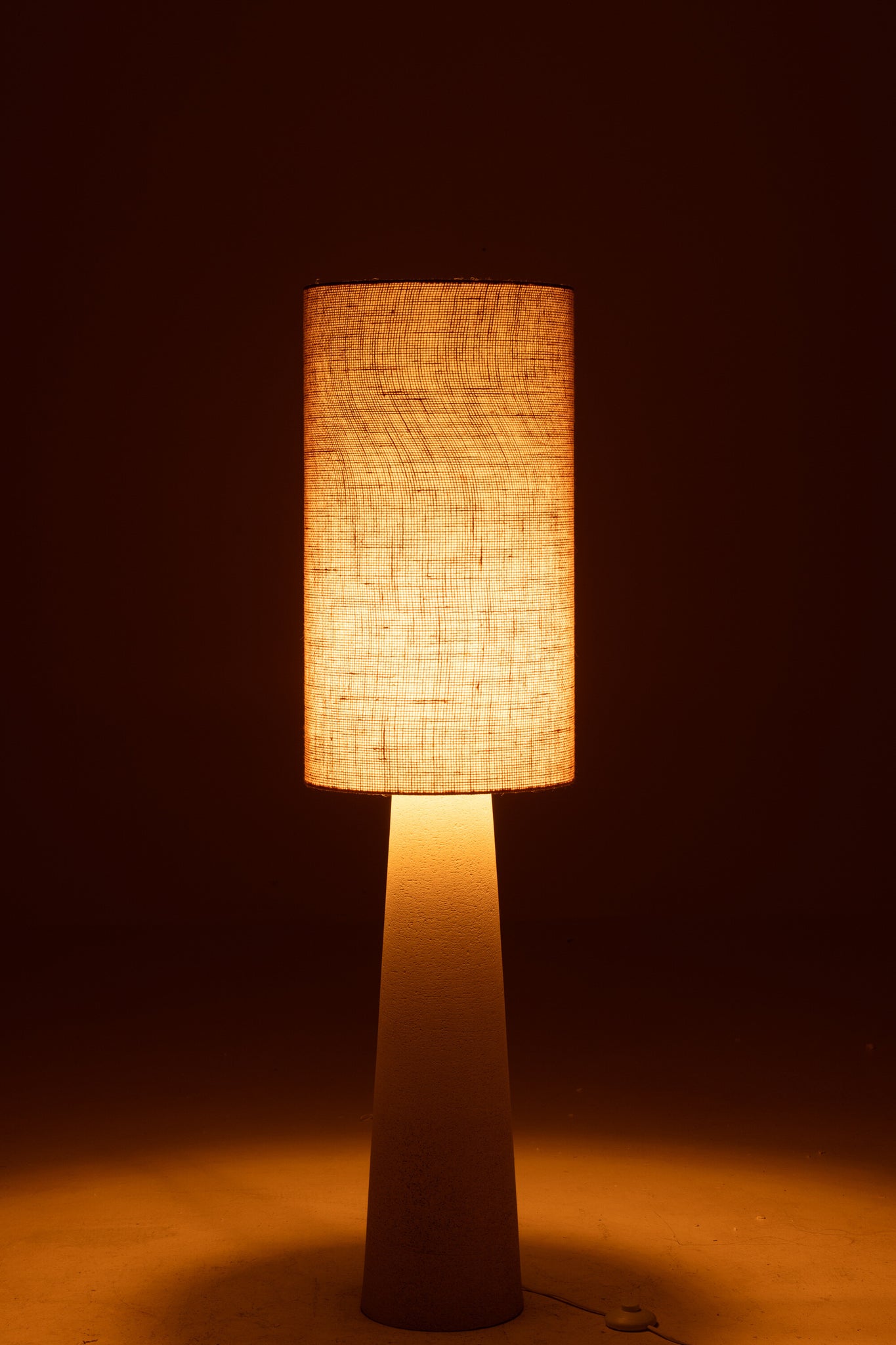 Vloerlamp Ava Glasvezel/Jute Naturel Small H140cm J-Line