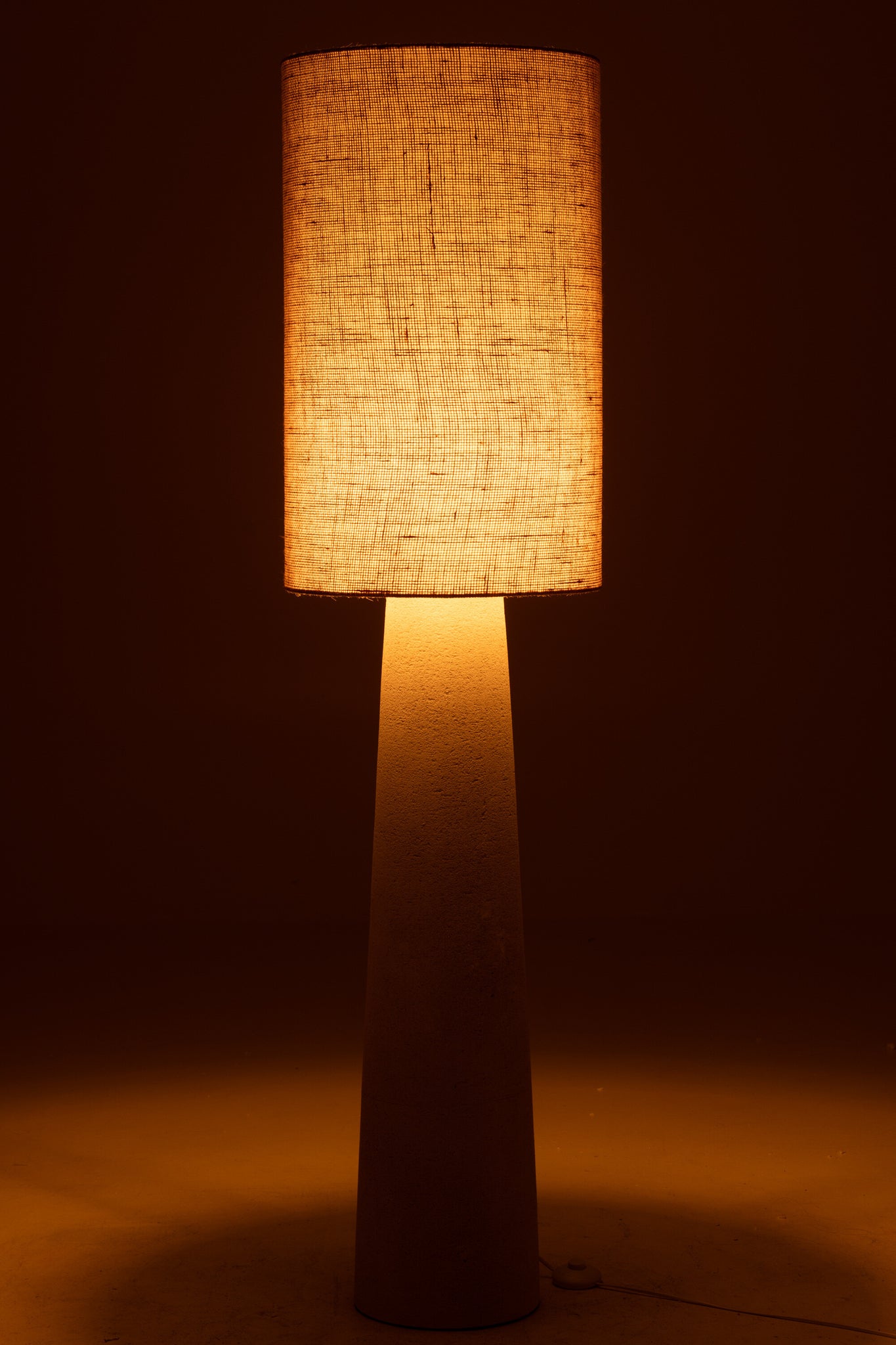 Vloerlamp Ava Glasvezel/Jute Naturel Large H168,5cm J-Line