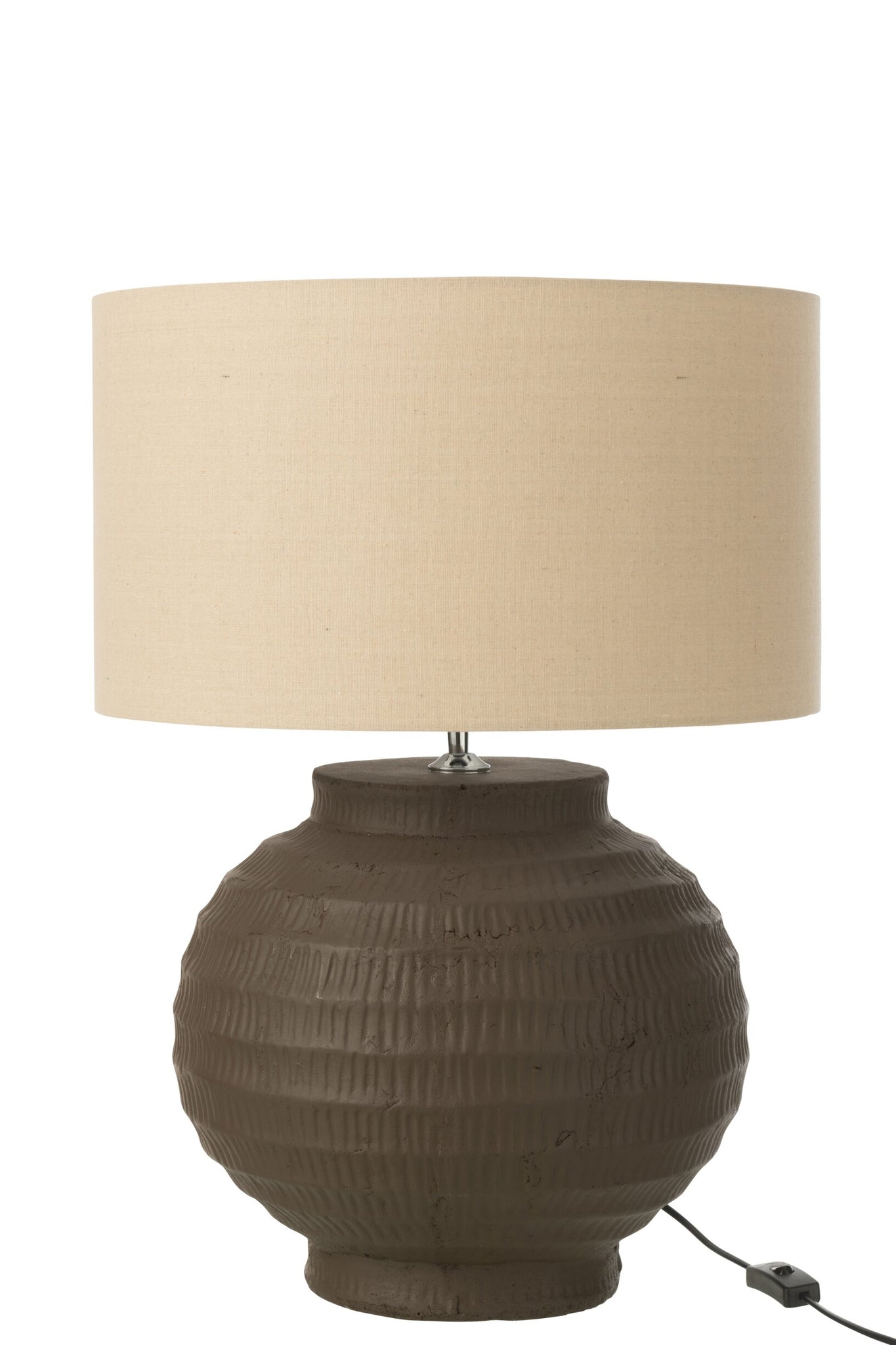Tafellamp Terracotta Bruin J-Line