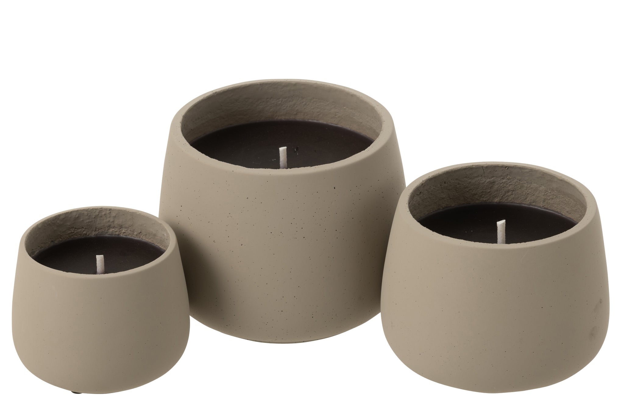 Buitenkaars Cyra Cement Grijs Large 48uur