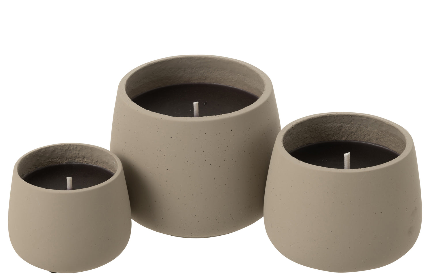 Buitenkaars Cyra Cement Grijs Large 48uur