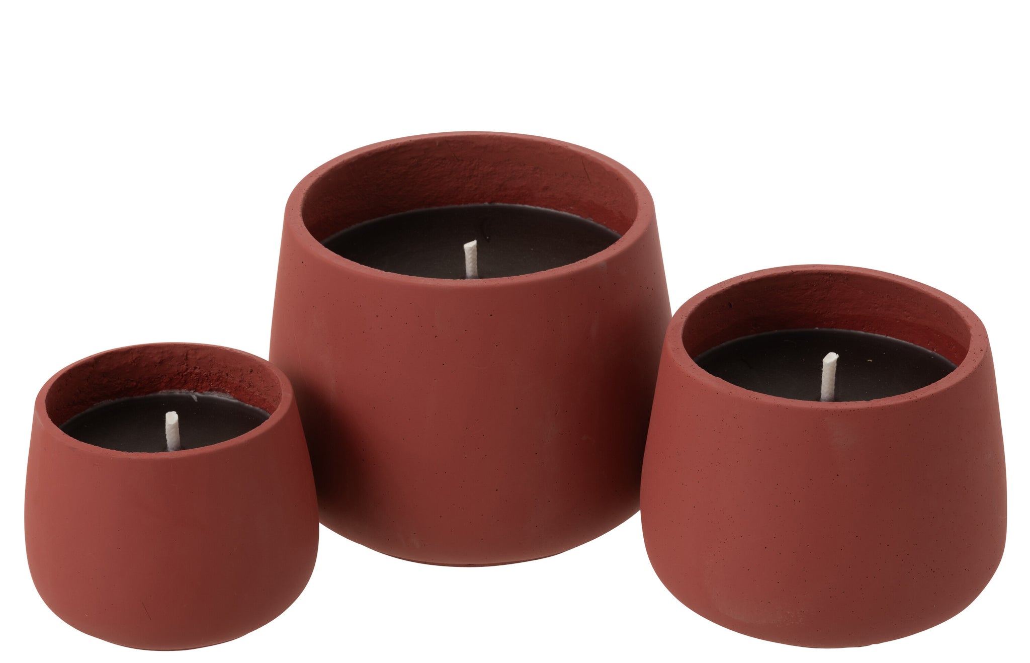 Buitenkaars Cyra Cement Rood Large 48uur