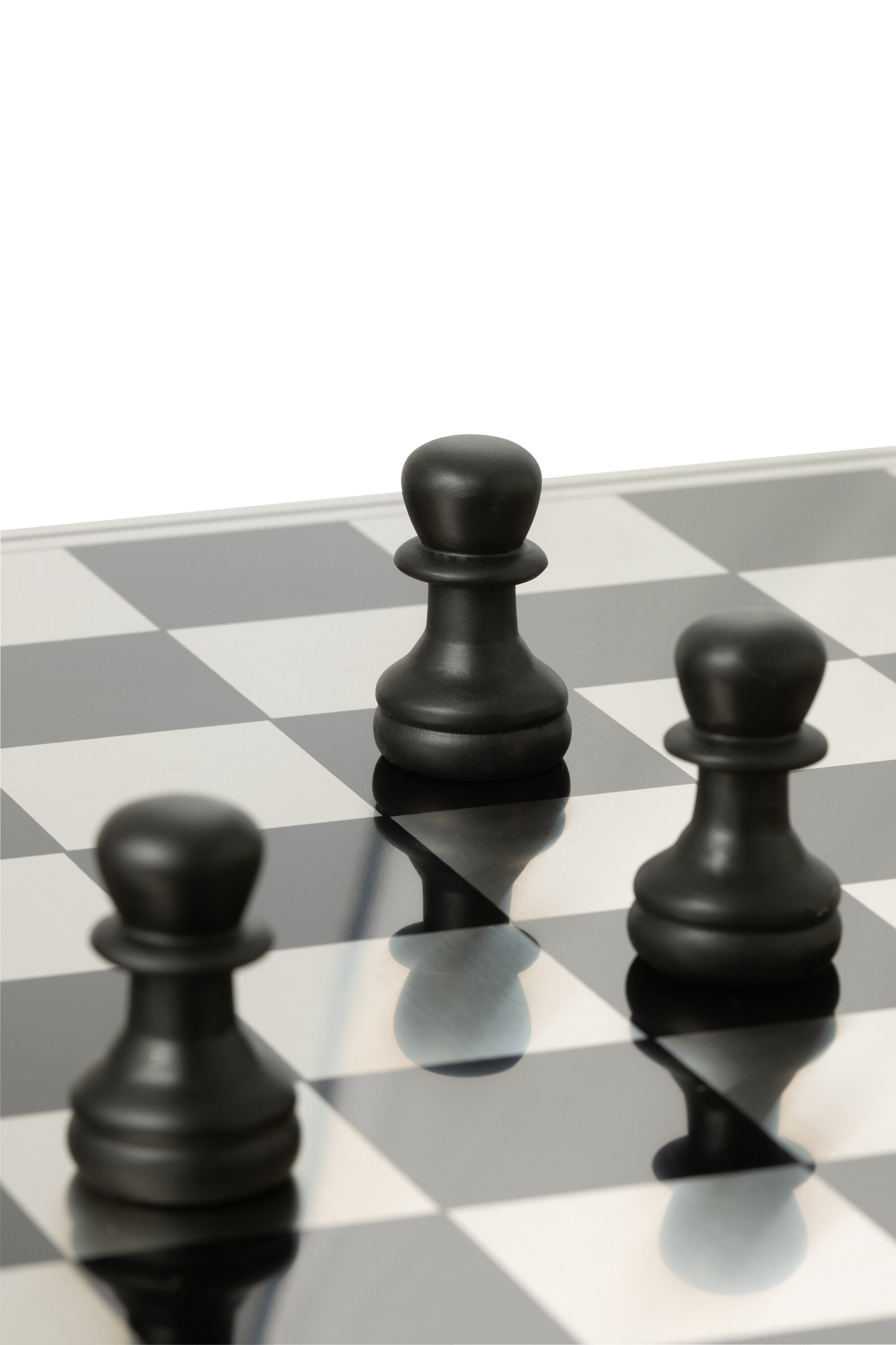 Schaakspel Plateay Goud/Zwart Polyresin J-Line