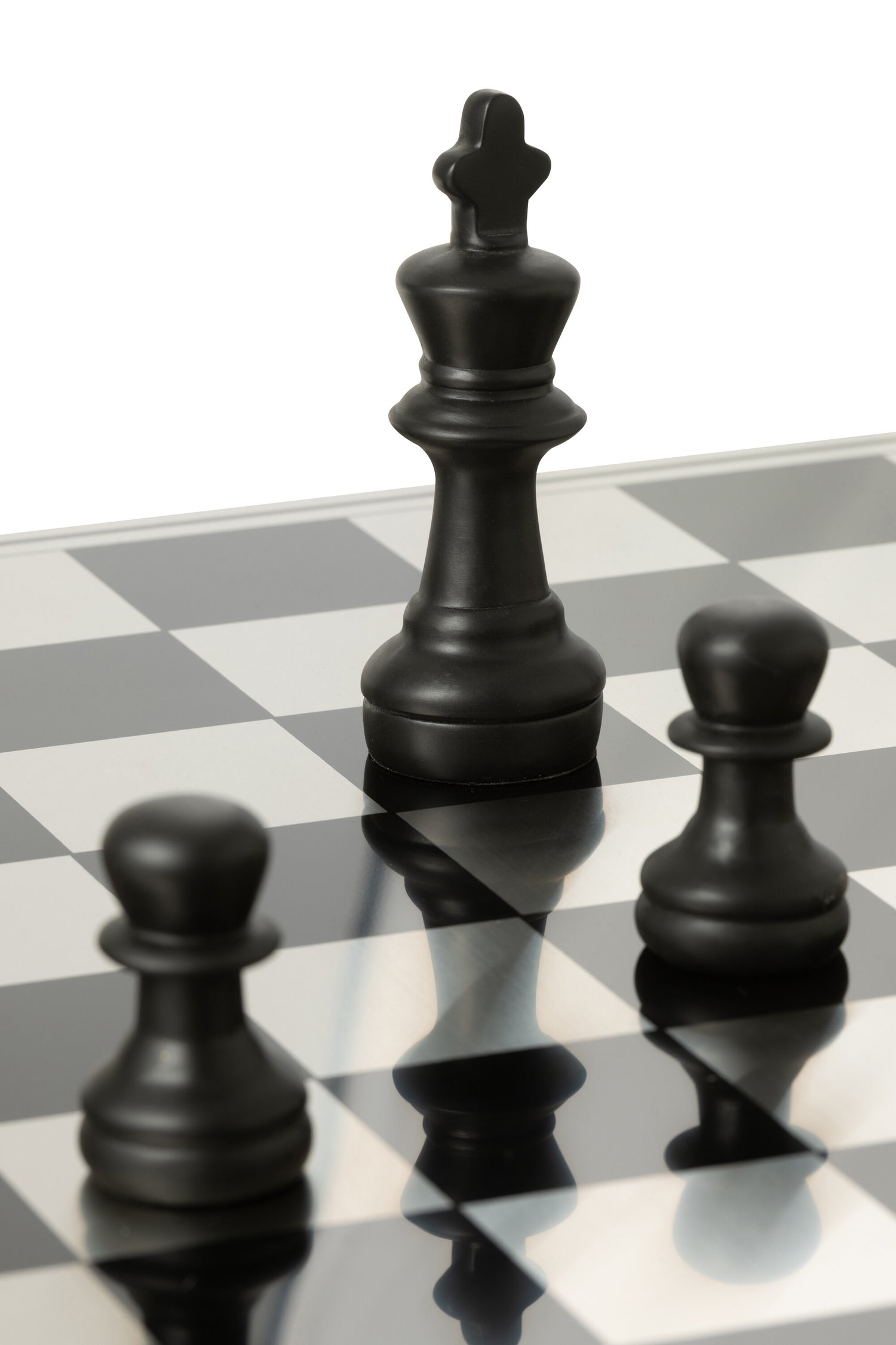 Schaakspel Plateay Goud/Zwart Polyresin J-Line