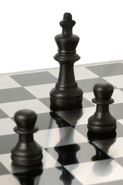 Schaakspel Plateay Goud/Zwart Polyresin J-Line