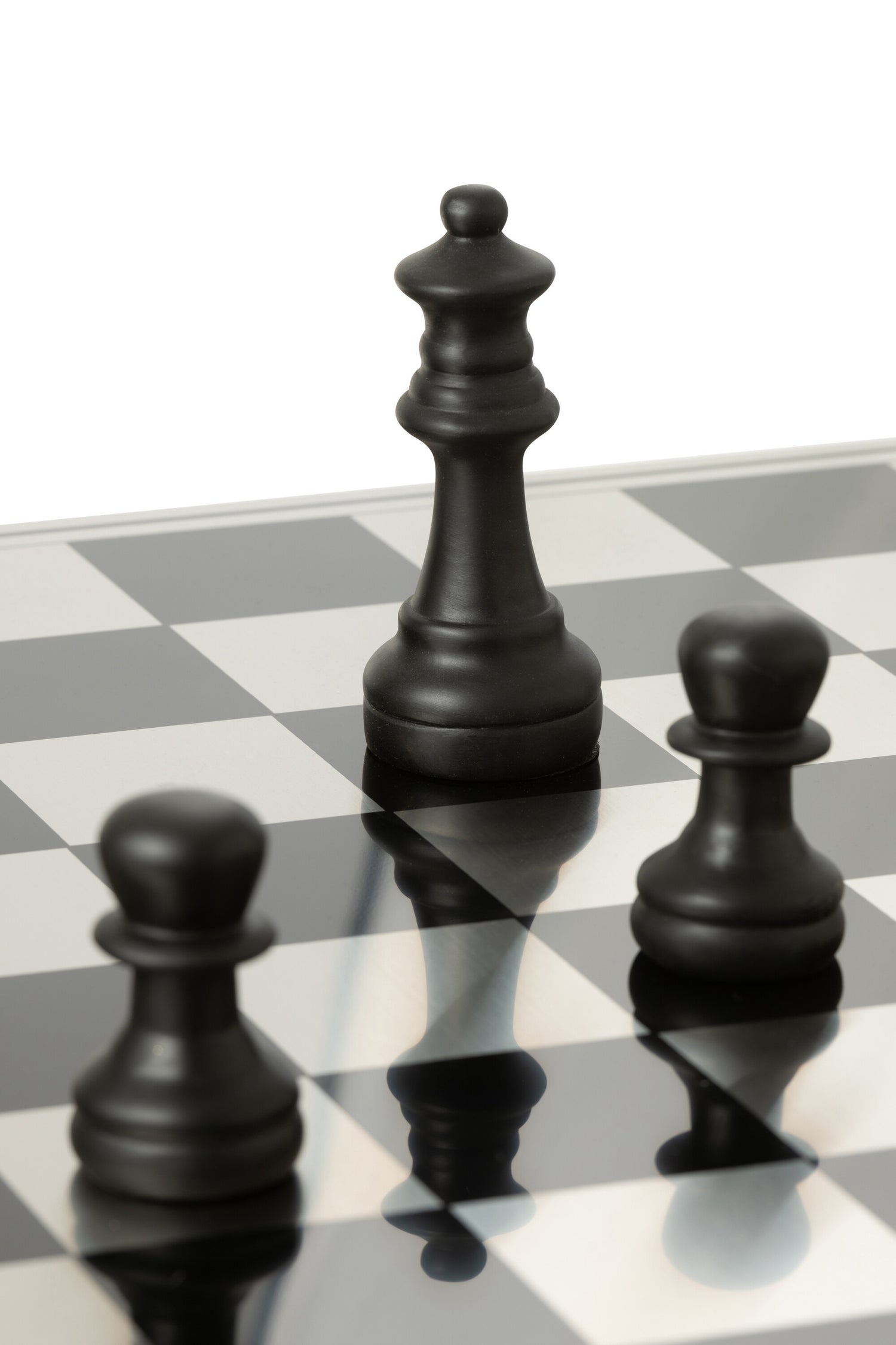 Schaakspel Plateay Goud/Zwart Polyresin J-Line