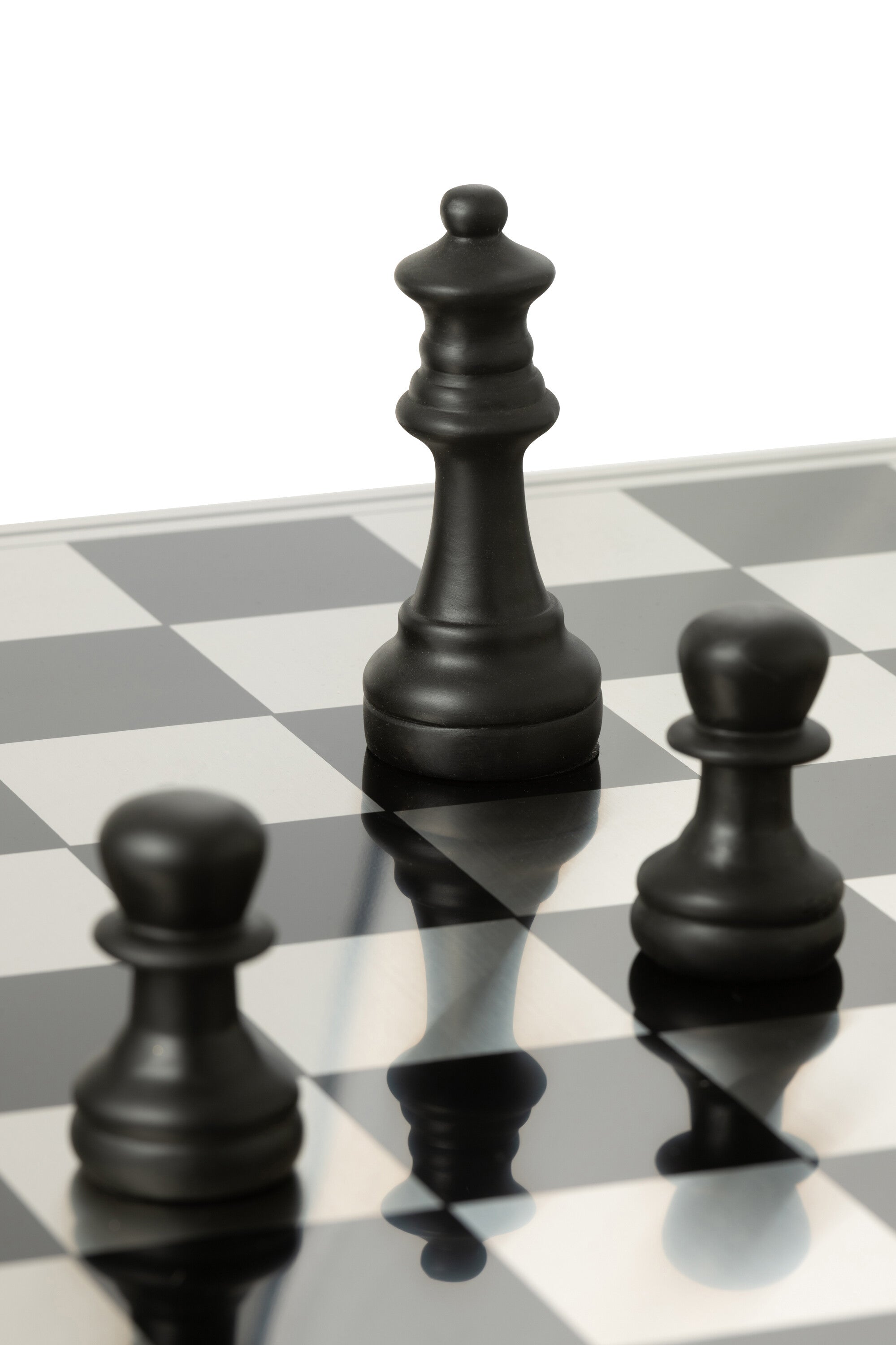 Schaakspel Plateay Goud/Zwart Polyresin J-Line