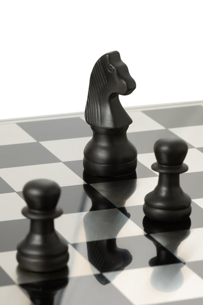 Schaakspel Plateay Goud/Zwart Polyresin J-Line