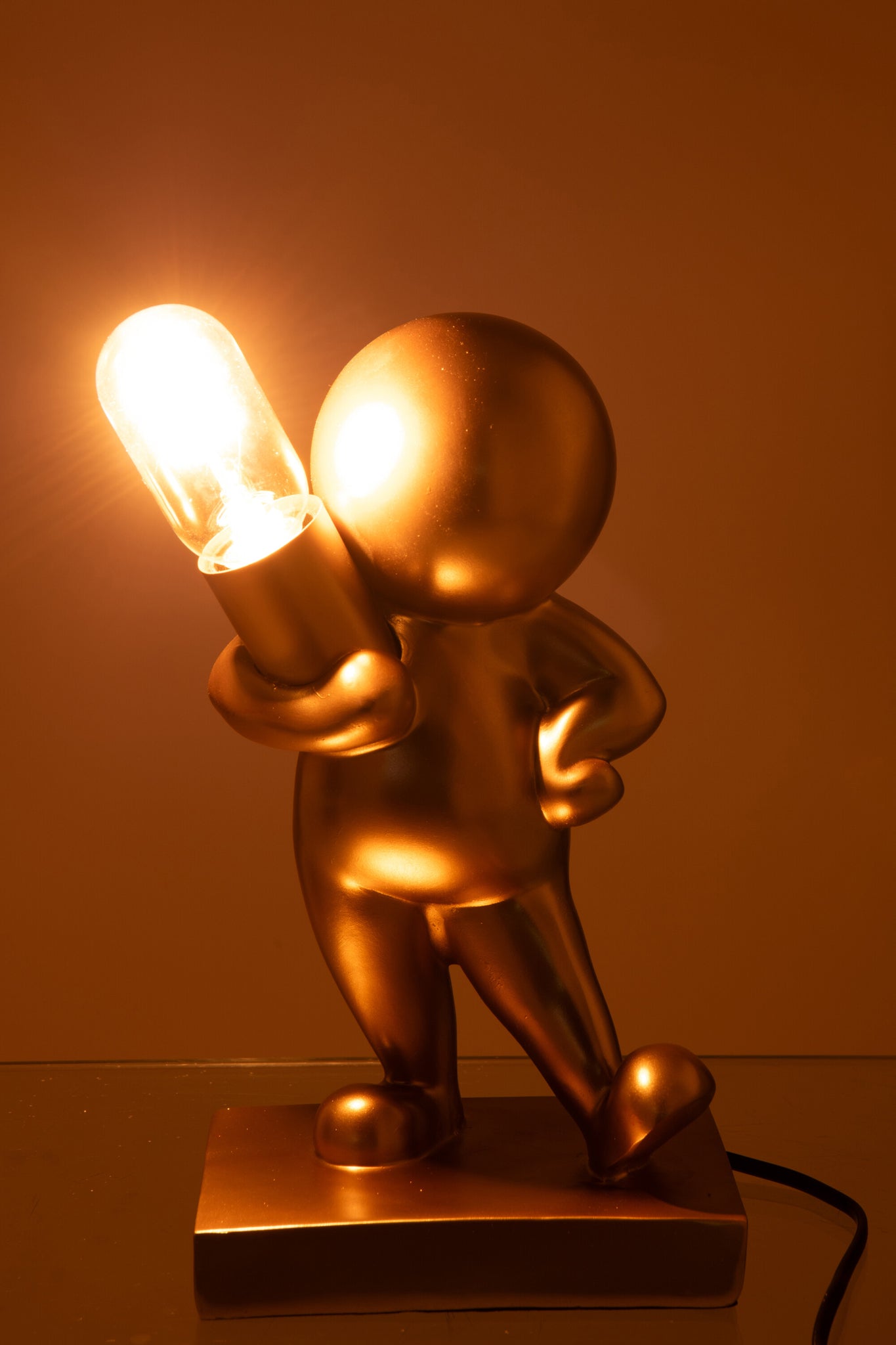 Tafellamp Marcel Kalk Goudkleurig J-Line