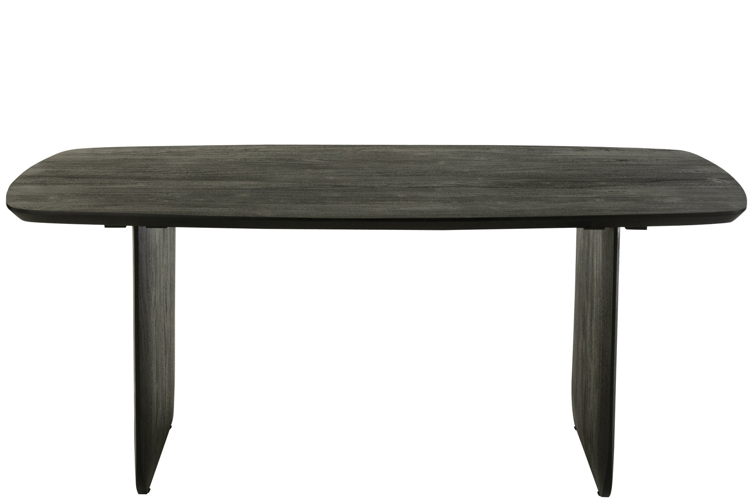Eetkamertafel Acaciahout Zwart 190x100cm J-Line