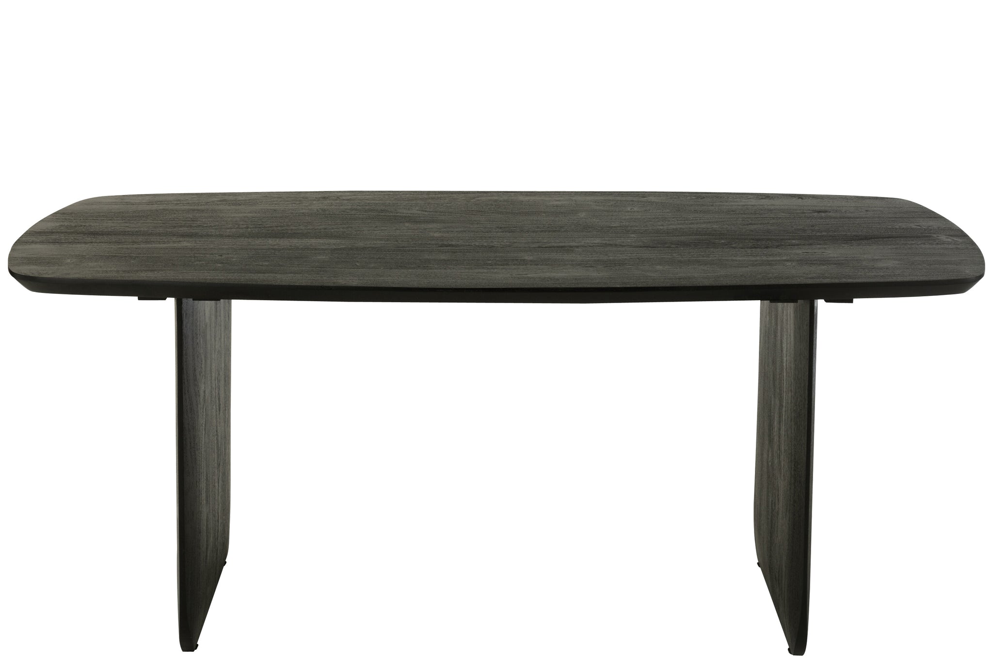 Eetkamertafel Acaciahout Zwart 190x100cm J-Line