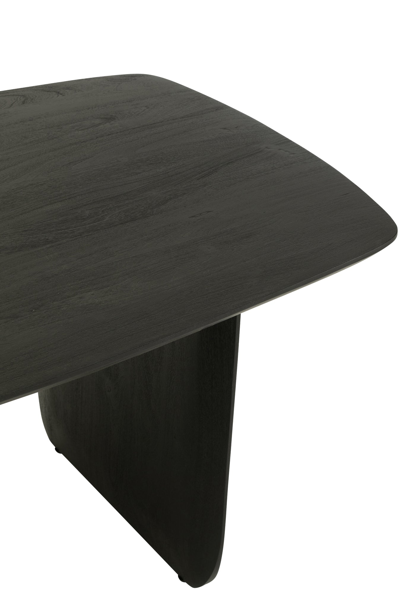 Eetkamertafel Acaciahout Zwart 190x100cm J-Line