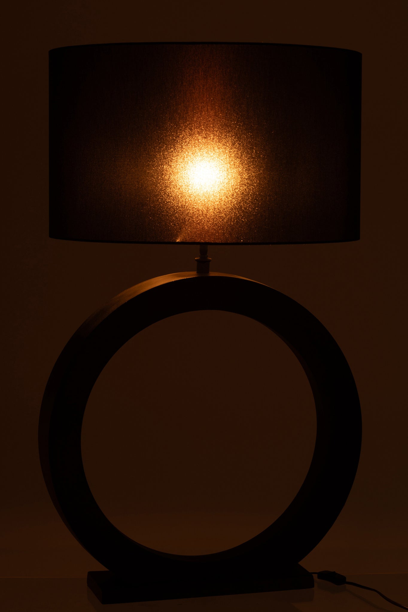 Tafellamp Lamp Rond Aluminium Zwart J-Line