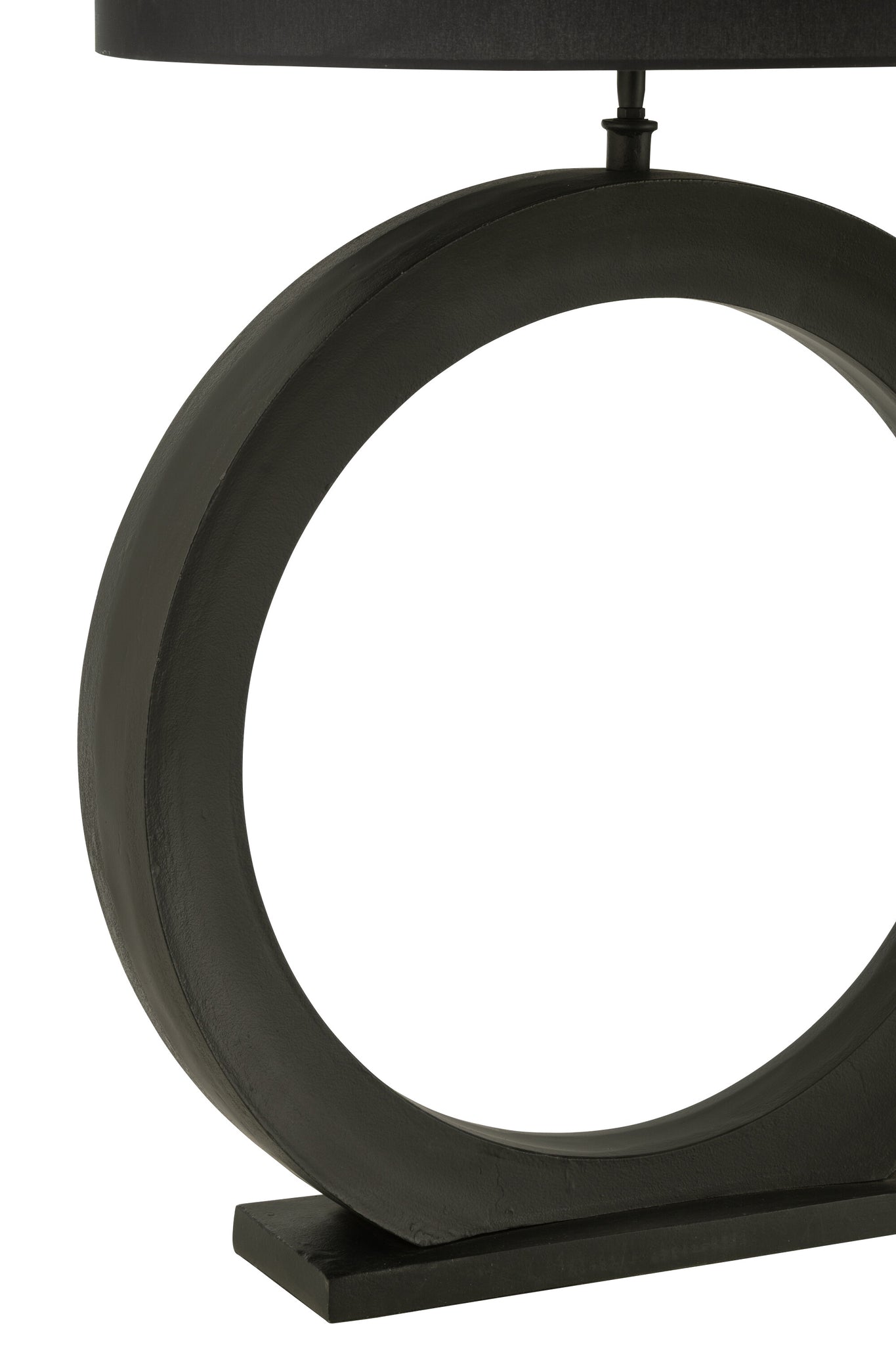 Tafellamp Lamp Rond Aluminium Zwart J-Line