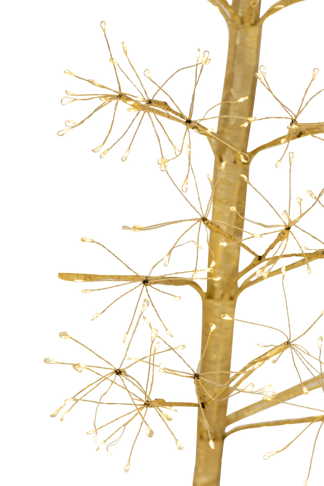 Boom Led Warm Witte Lichten Ijzer Goudkleurig Medium H120cm J-Line