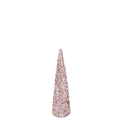 Kegel Pailletten Schuim Lichtroze Small  H46cm J-Line