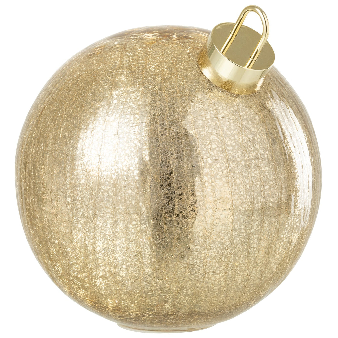 Kerstbal Led Glas Goudkleurig Large J-Line