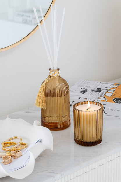 Geurverspreider Magic Geurolie Wit/Goudkleurig Large 500ml J-Line