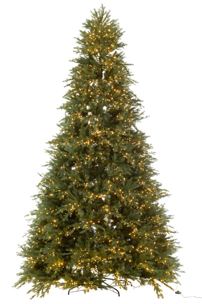 Kerstboom 4000 Led Kunstmatig Donkergroen Extra Large H325cm J-Line