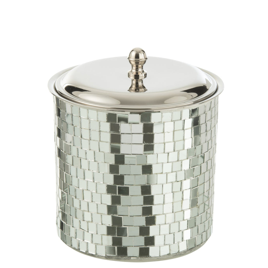 IJsemmer Mozaïek Roestvrij Staal Zilver  J-Line