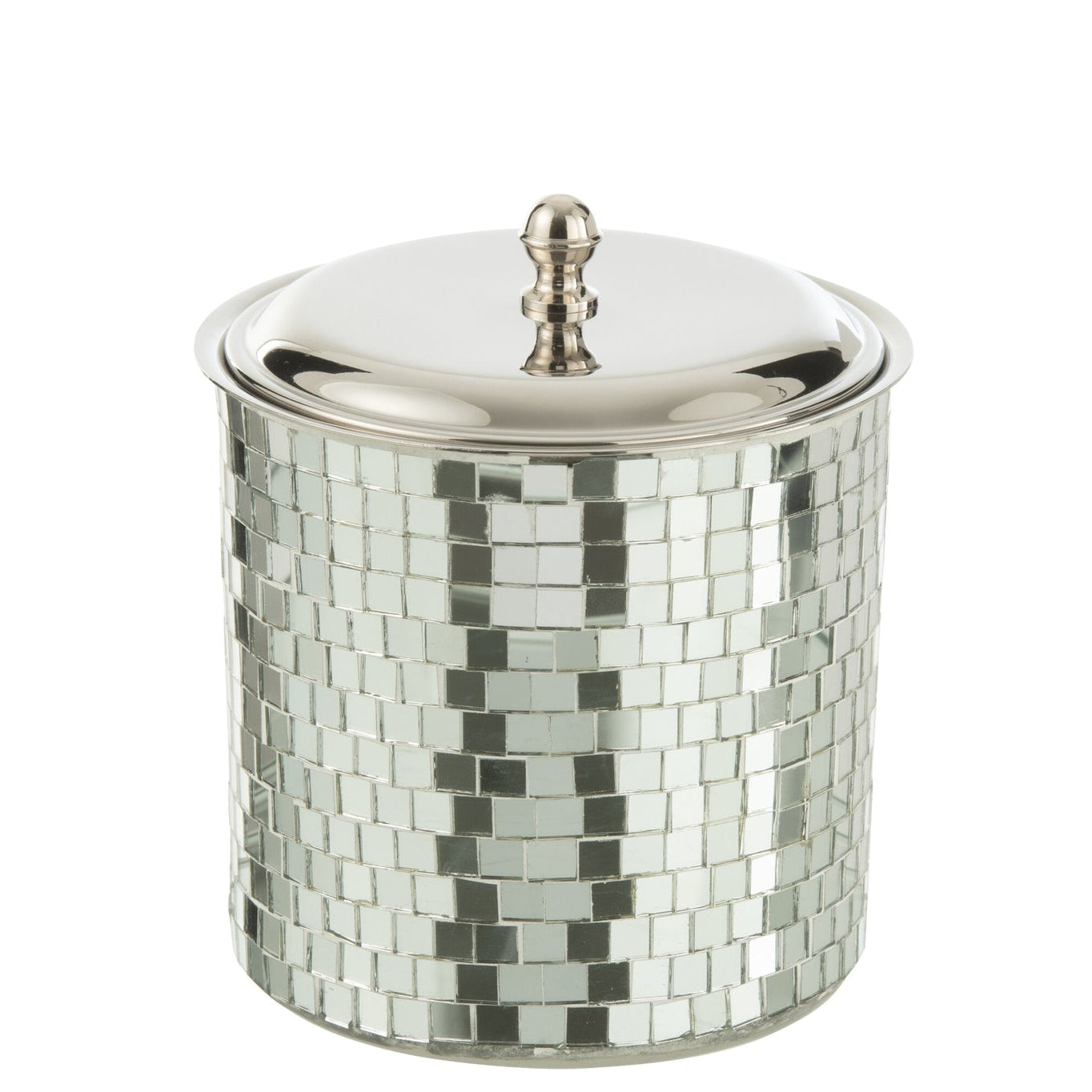 IJsemmer Mozaïek Roestvrij Staal Zilver  J-Line