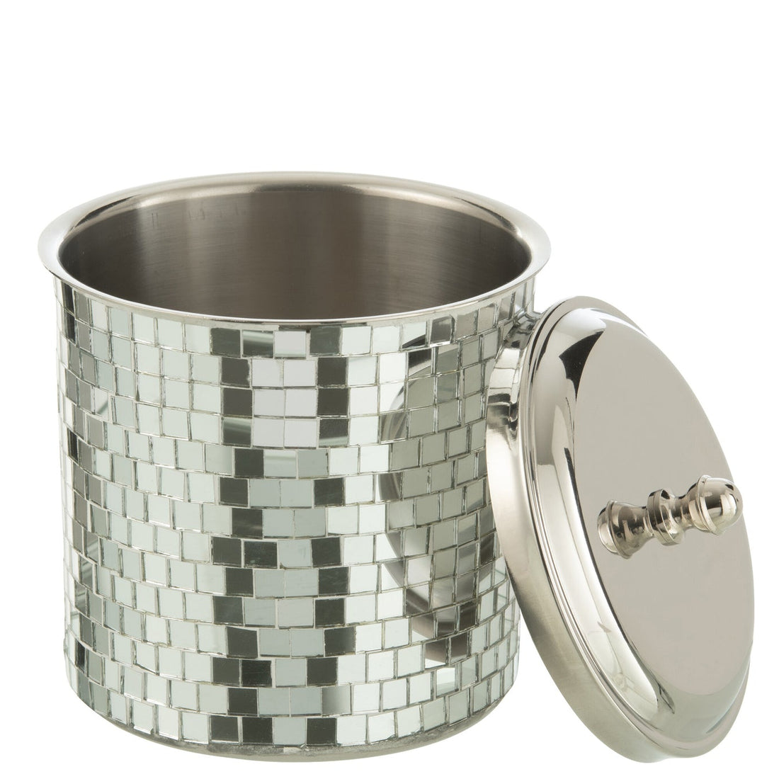 IJsemmer Mozaïek Roestvrij Staal Zilver  J-Line