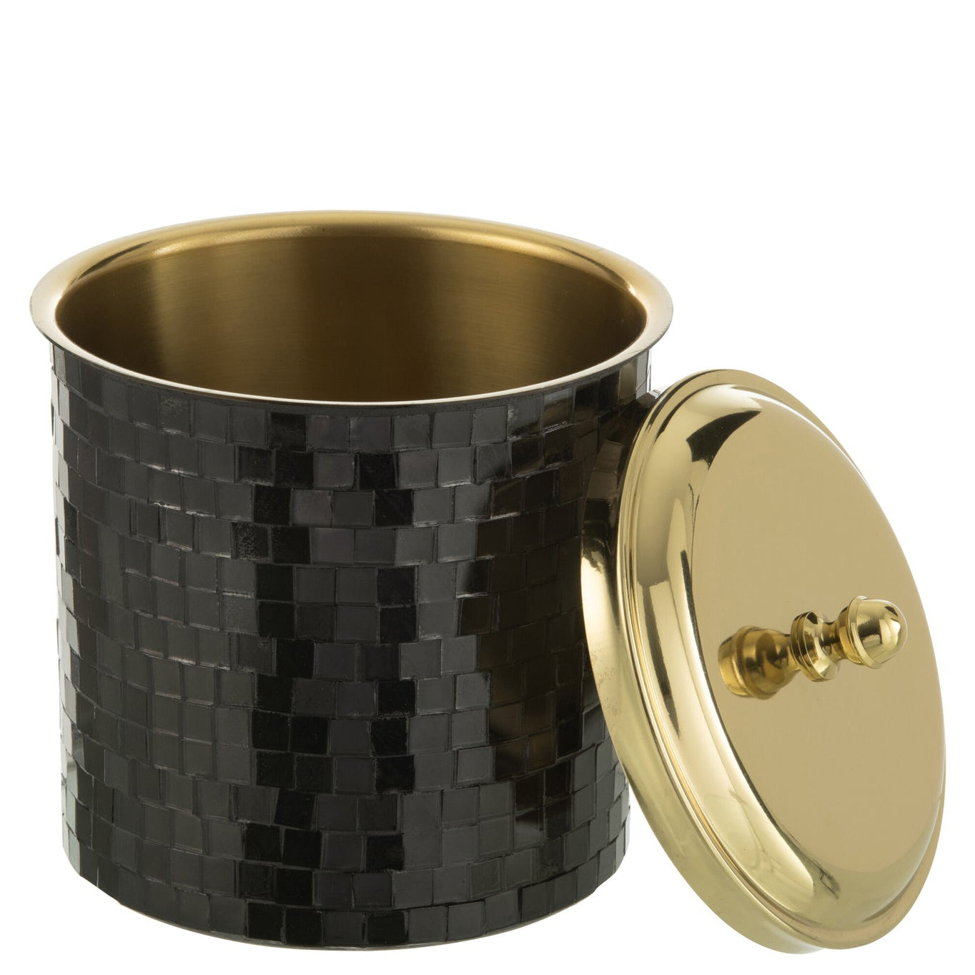 IJsemmer Mozaïek Roestvrij Staal Zwart J-Line