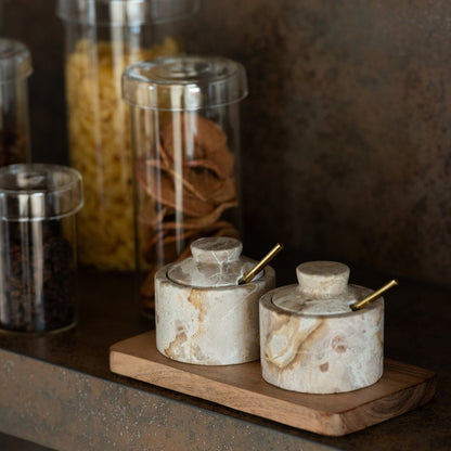 Kruidenset Marmer Naturel/Beige J-Line