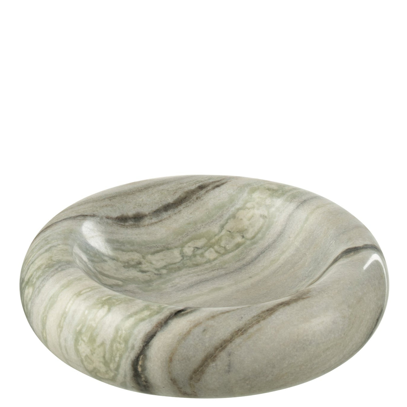 Schaal Marmer Zwart/Lichtgrijs Small J-Line