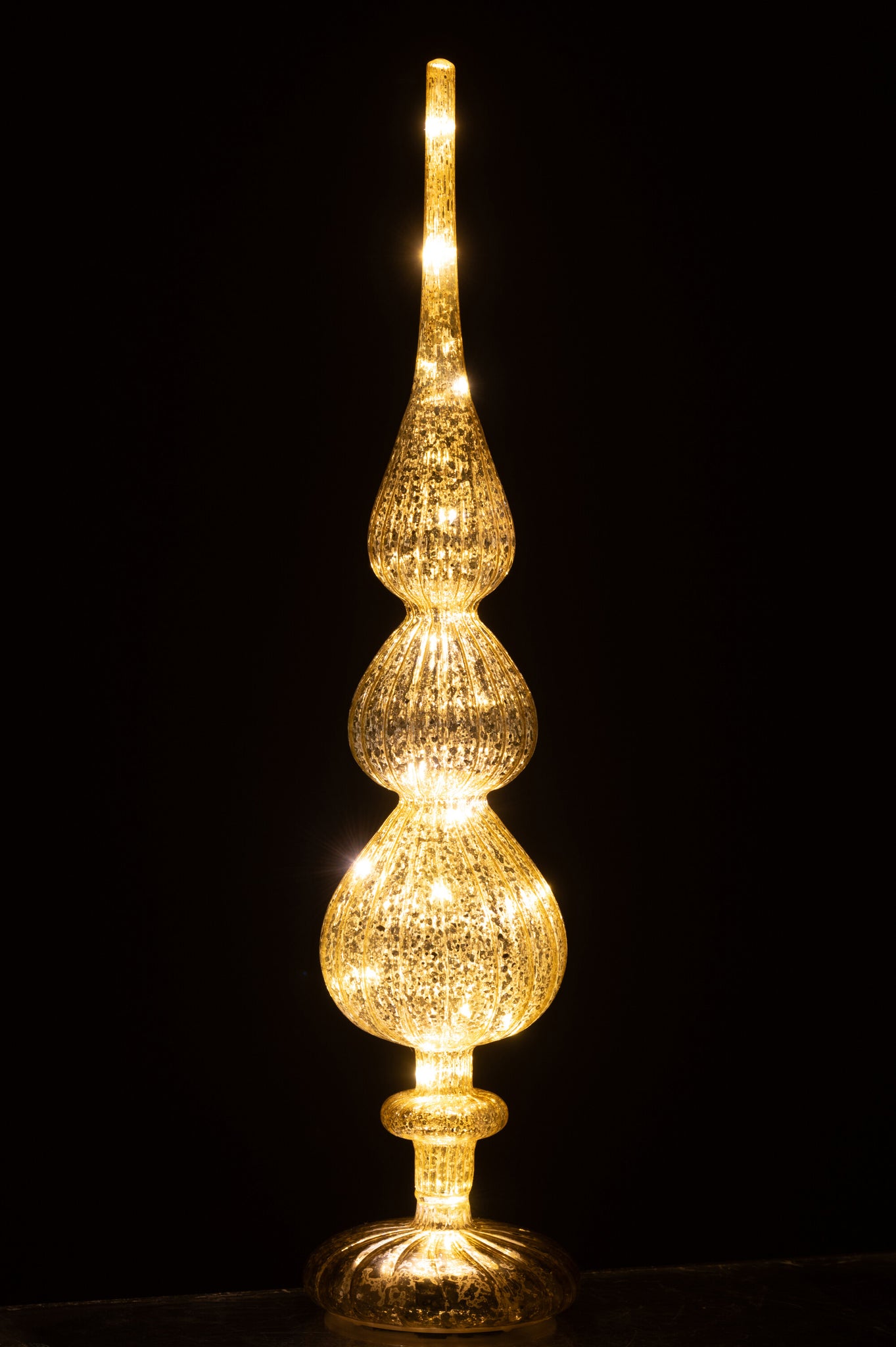 Boom Led Glas Goudkleurig H48cm J-Line