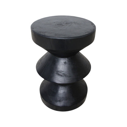 Forma side table Rizo zwart Raw Materials